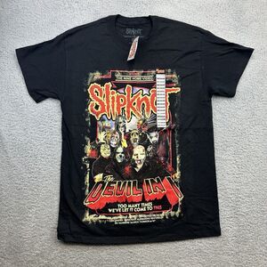 Slipknot‎ The Devil In I T-Shirt Men's Medium The Nine Home Video Music NWT Rock
